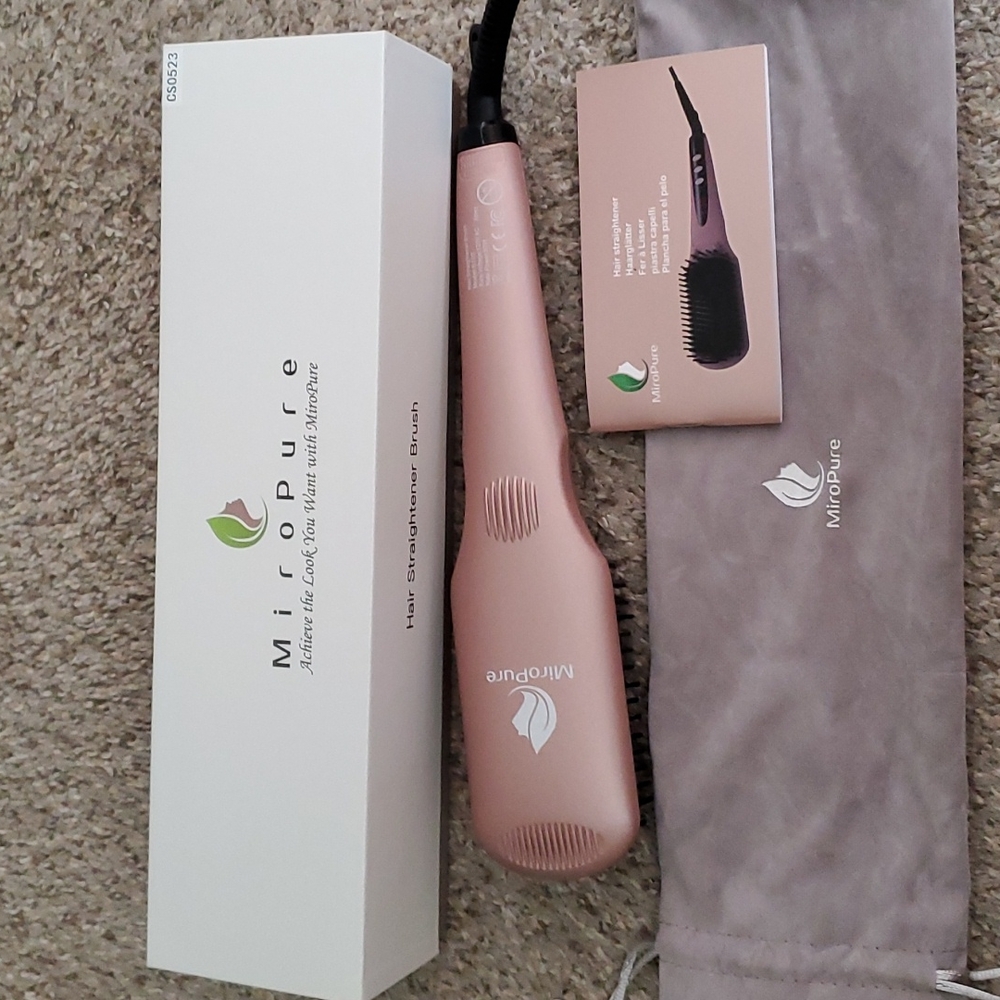 MiroPure Hair Straightener Brush S102